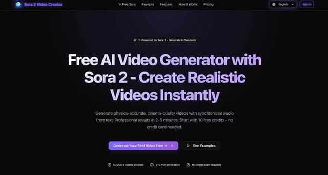 Sora 2 Video Creator Image of Sora 2 Video Creator
