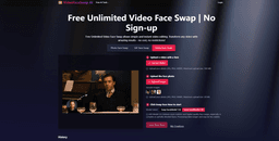 Image for Video Face Swap