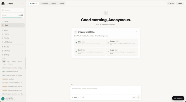 LLMWISE Image of LLMWISE