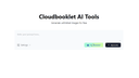 Cloudbooklet AI