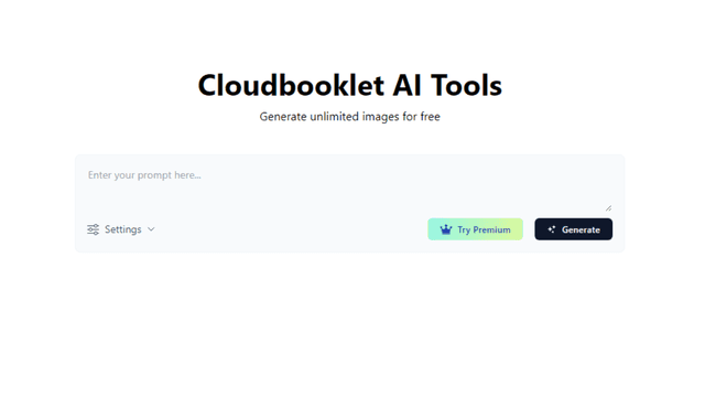 Cloudbooklet AI Image of Cloudbooklet AI