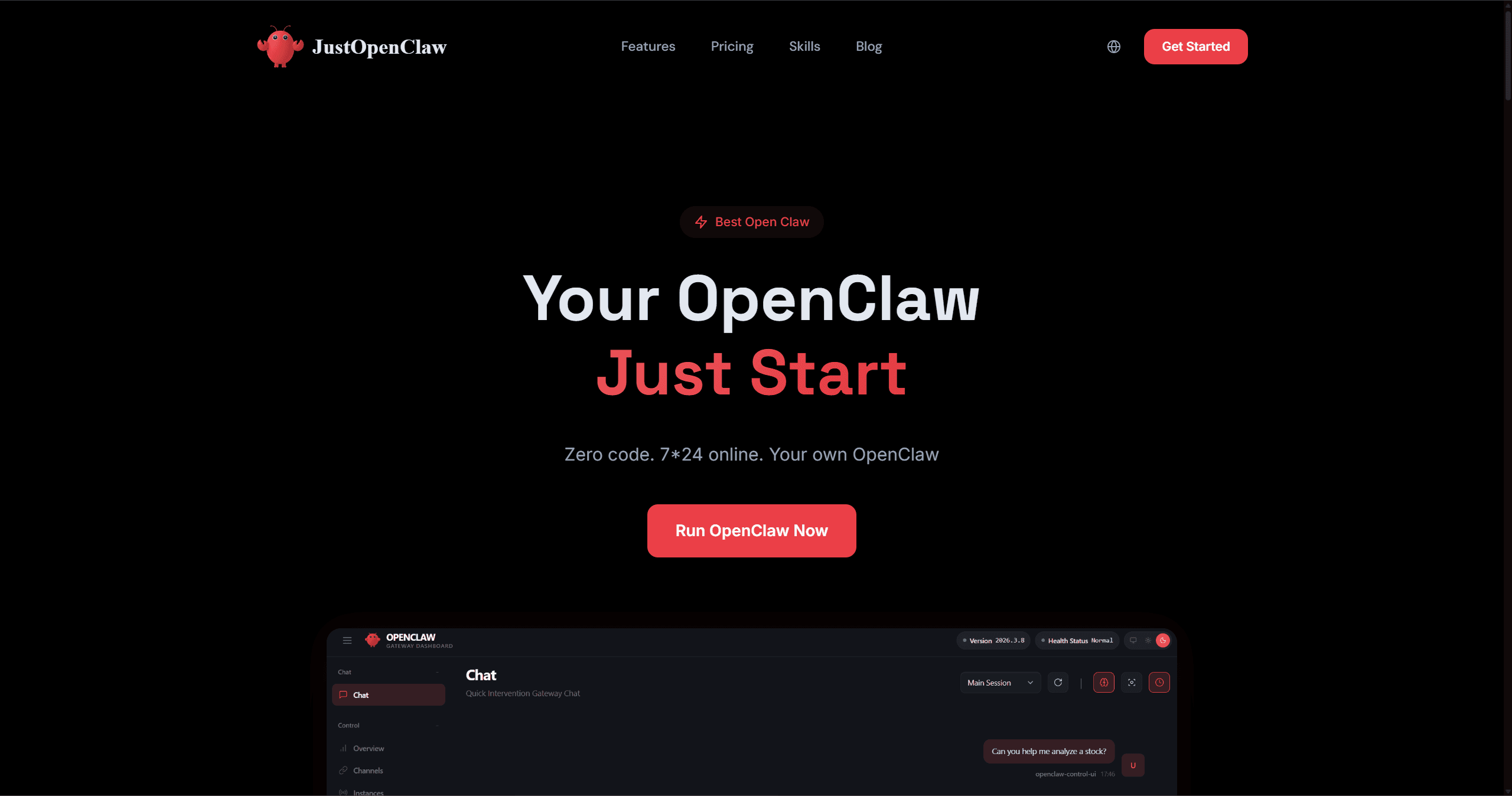 JustOpenClaw