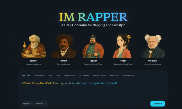 AI Rapper Image of AI Rapper